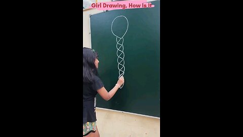 Girl Drawing 2, How Is It #shorts #shortsfeed #drawingyoutubeshorts #ytshorts #trending #girl