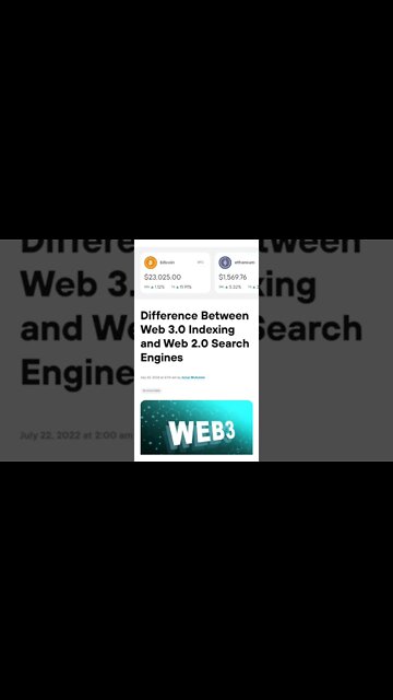 Difference Between Web 3.0 and Web 2.0 Search Engines #cryptomash #cryptonews #AnsirAli #viralvideo