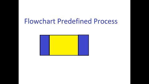 Flowchart Predefined Process