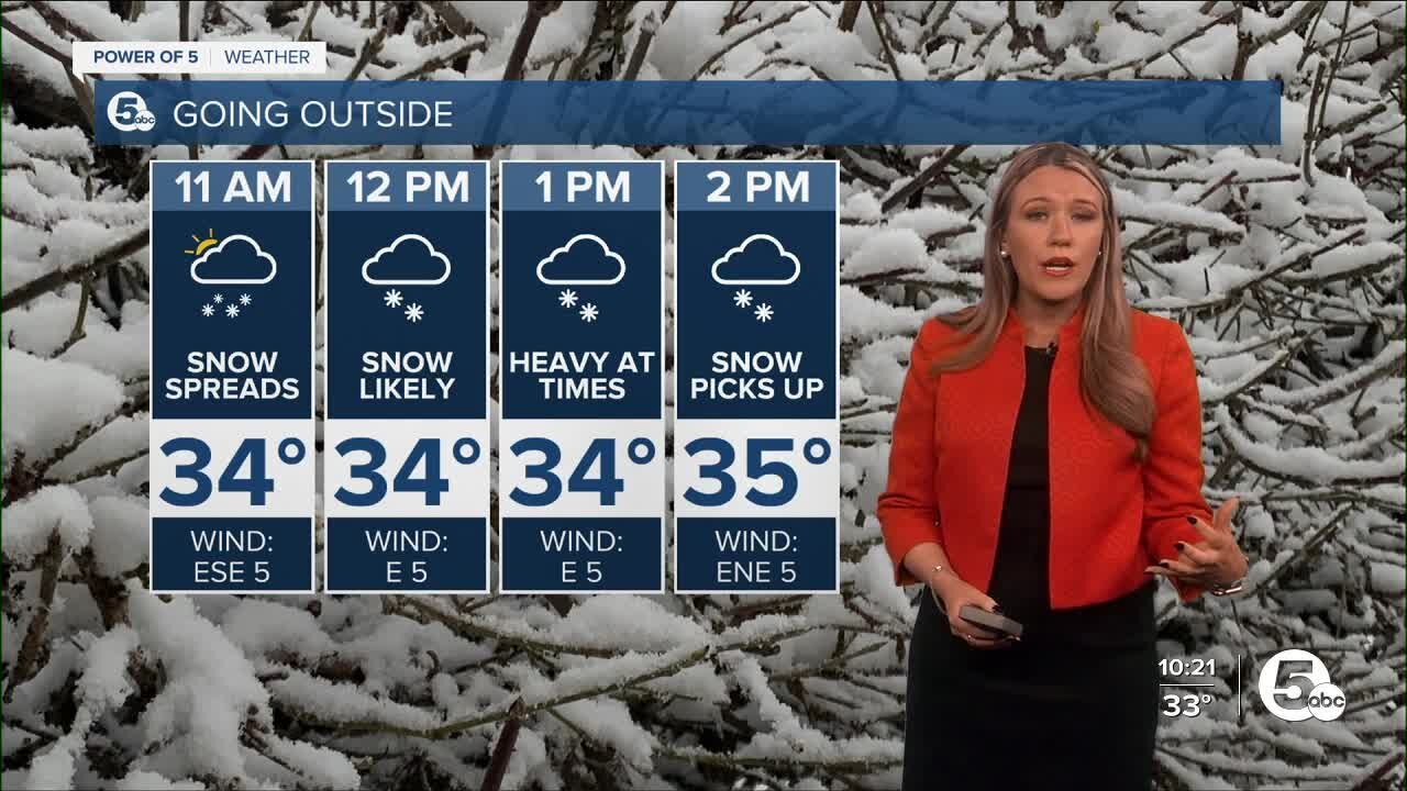 Snow Returns: Plan for accumulating snow on Sunday