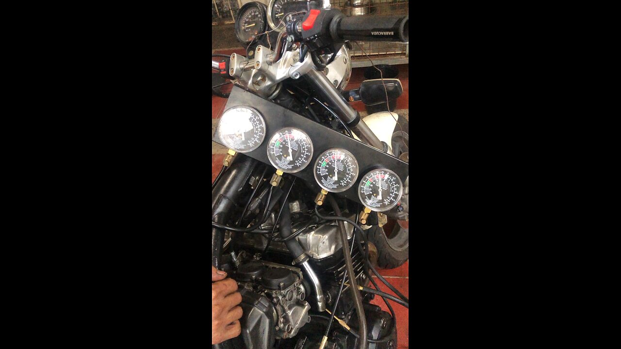 Test carbrutor of cb400