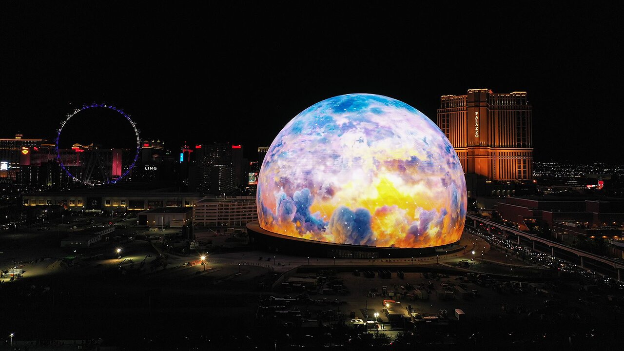 The Sphere in Las Vegas takes your breath away😲