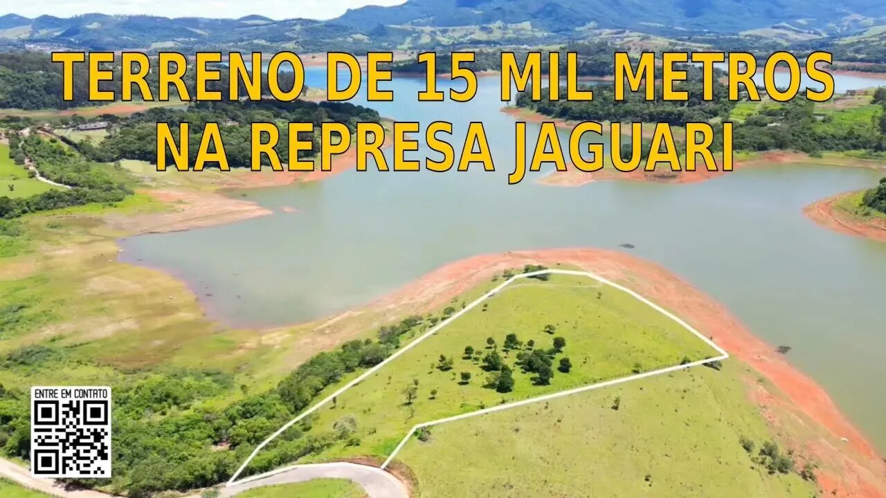 Terreno de 15 mil metros na Represa Jaguari [JOANÓPOLIS SP]