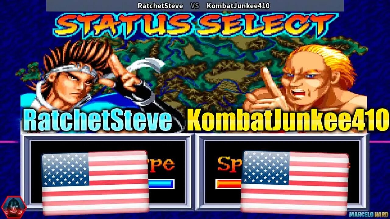 World Heroes 2 Jet (RatchetSteve Vs. KombatJunkee410) [U.S.A. Vs. U.S.A.]