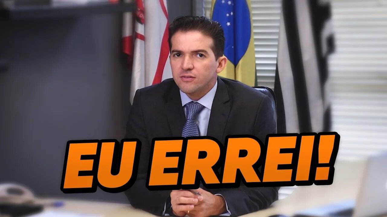 Sim, eu errei!