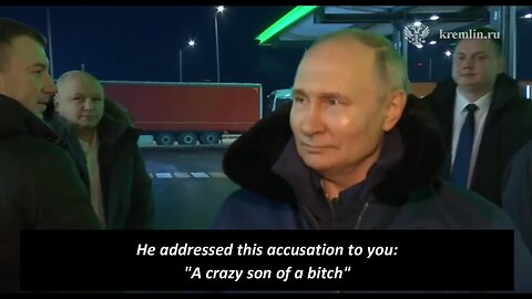 Putin on Biden's 'crazy S.O.B.' comment
