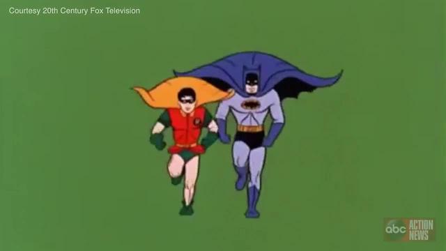 Bat-Signal at LA City Hall honors Adam West