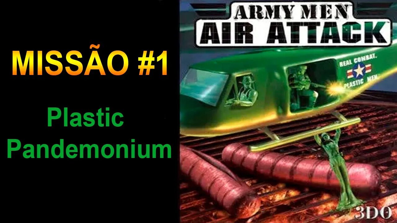 [PS1] - Army Men: Air Attack - [Missão 1 - Plastic Pandemonium] - 1440p
