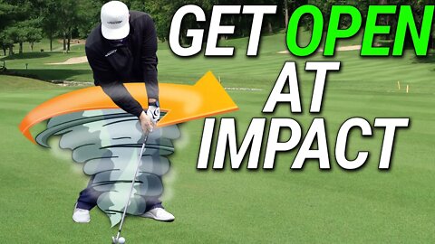 Best Rotation Drill To Get The Hips Open at Impact | THIS JUST WORKS!