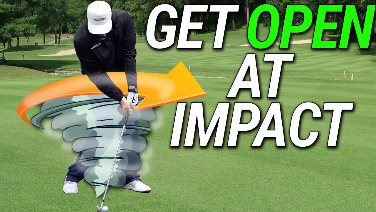 Best Rotation Drill To Get The Hips Open at Impact | THIS JUST WORKS!