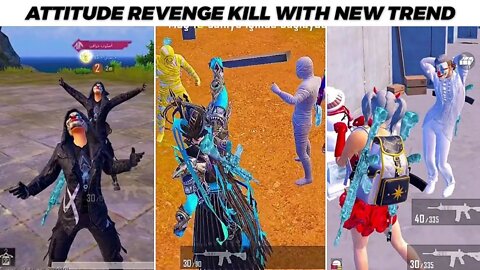 Attitude Revenge Kill With Max Poseidon X-Suit 😈 - Pubg New Update - Part 129 | Xbot 2.0