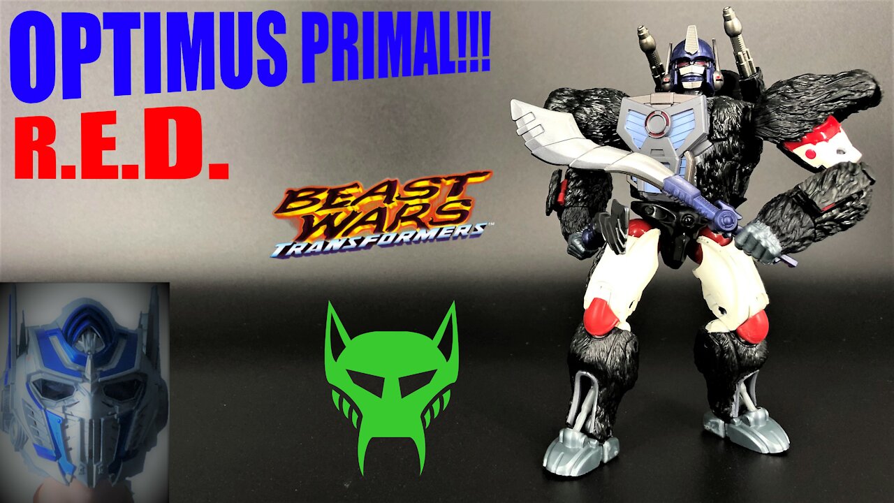 Transformers R.E.D. - Optimus Primal Review
