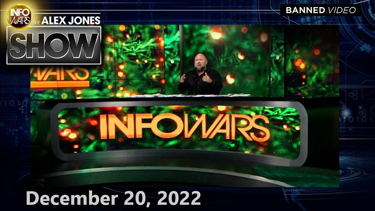 INFOWARS LIVE: Biden White House Gaslights America As Border Collapses – ALEX JONES SHOW 12/20/22