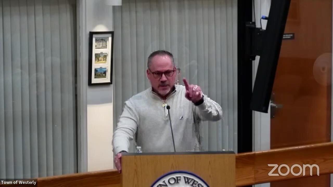 Bob Chiaradio Questions Contract Obligations For Expenditure Reimbursement Without Receipts To Westerly, RI School Super Garceau