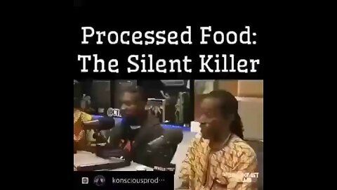 Processed food is the silent killer