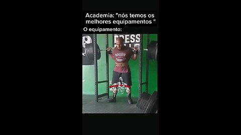 Olha aí uma barra de ferro fraca.