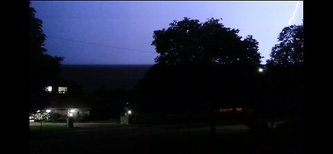 Incredibly Loud Violent Crazy Closeup LIGHTNING THUNDERSTORM Footage