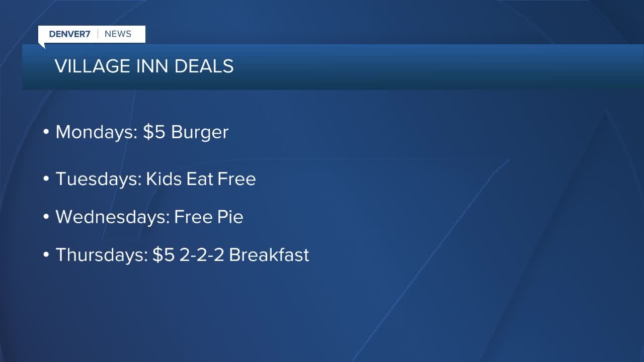 Money Saving Monday: Village Inn daily deals