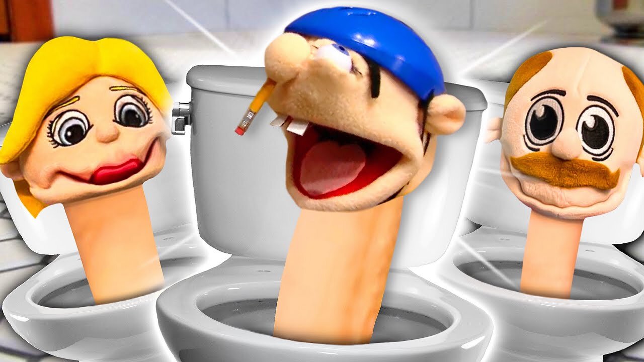 Jeffy Becomes Skibidi Toilet 😎 (GliderYTP Reuploaded)