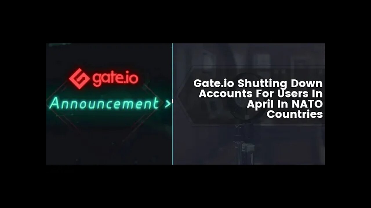 Leicester On The Gate.io Shutdown For NATO Country Users
