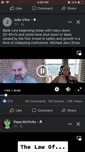 Michael Jaco: collapse of banks part 2