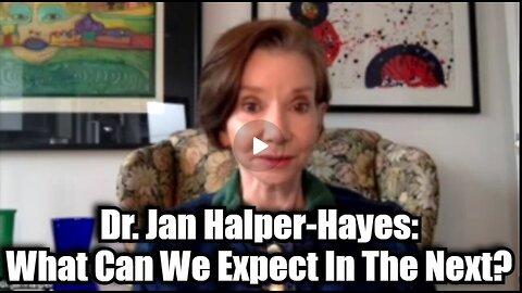 Dr. Jan Halper-Hayes- What Can We Expect In The Next... - Dec 6.