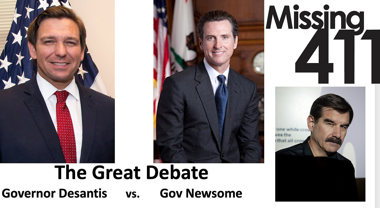 David Paulides Presents the Factual News, The Desantis Newsome Debate