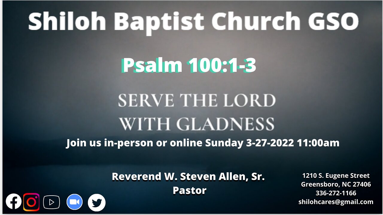 Shiloh Baptist Church of Greensboro, NC March 27,2022