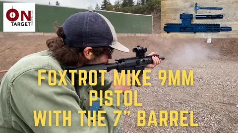 Foxtrot Mike 9mm Pistol with the 7" Barrel