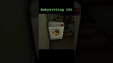 Babysitting 101 #youtubeshorts #gamingcommunity