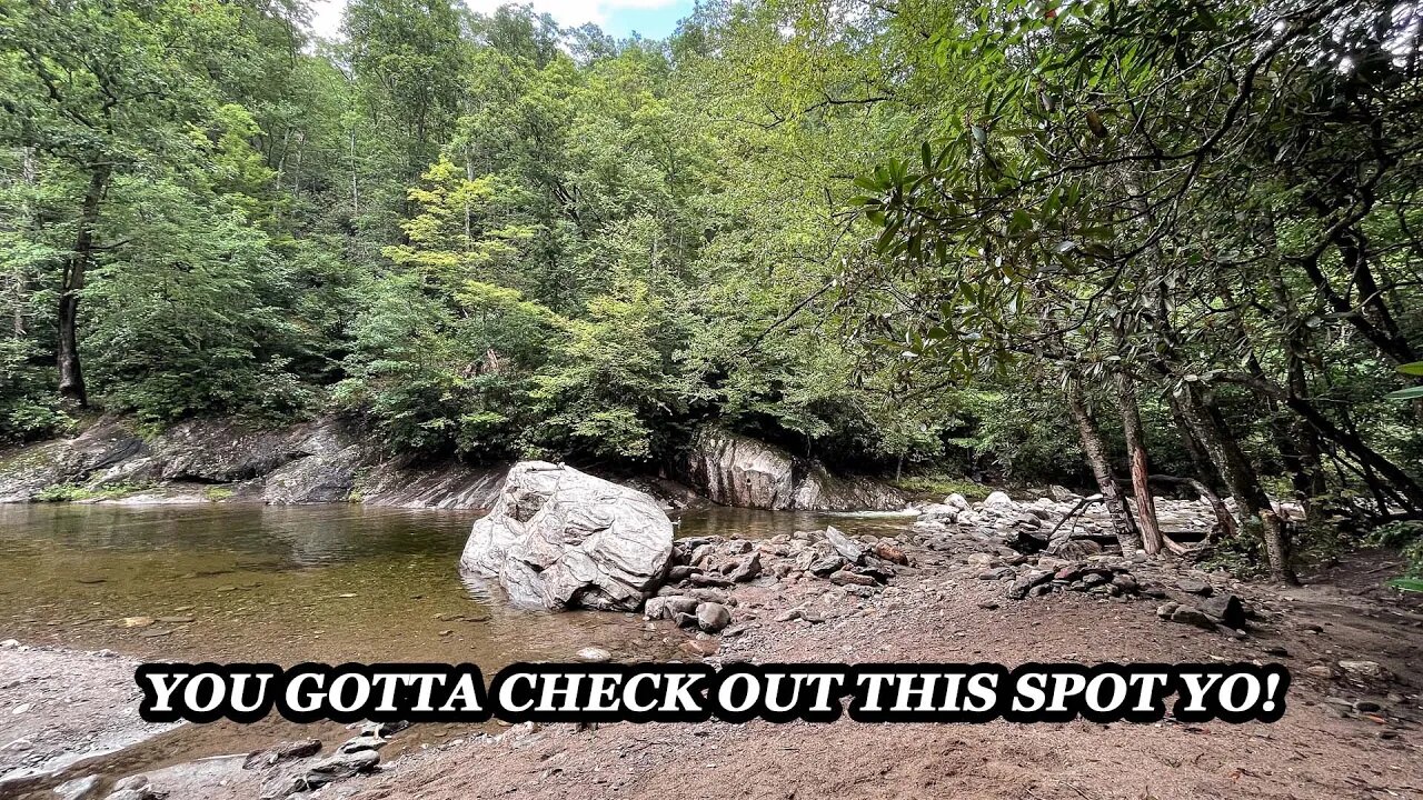 STUNNED BY NORTH CAROLINA'S SUNBURST AND PARADISE FALLS