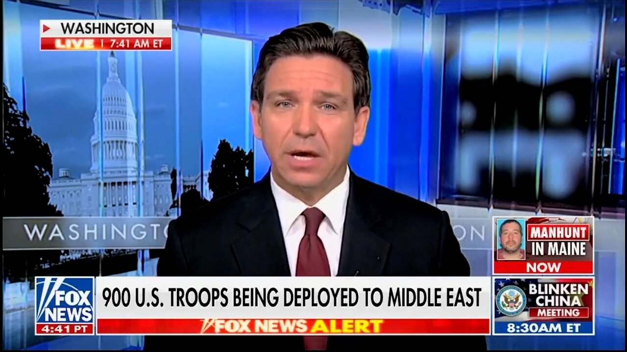 DeSantis: We Need To Deal With Our Top Threat... China