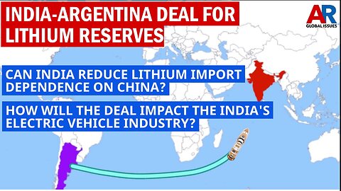 India Argentina Deal For Lithium Reserves