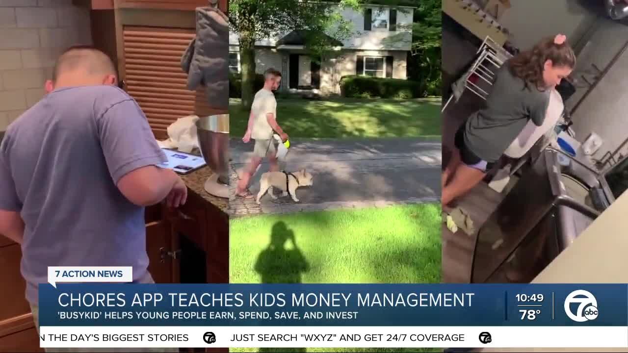 Chore App Teaches Kids Money Management