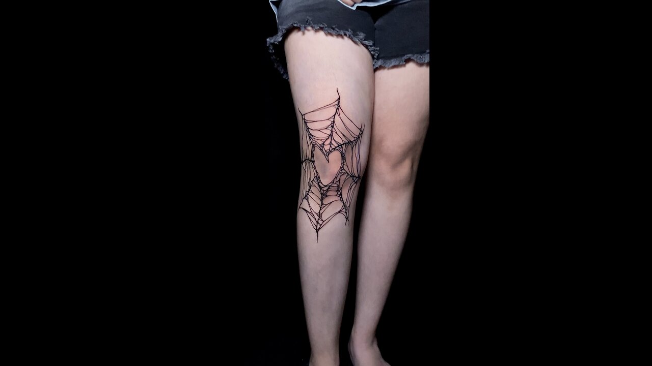 Tattoo girl on web.