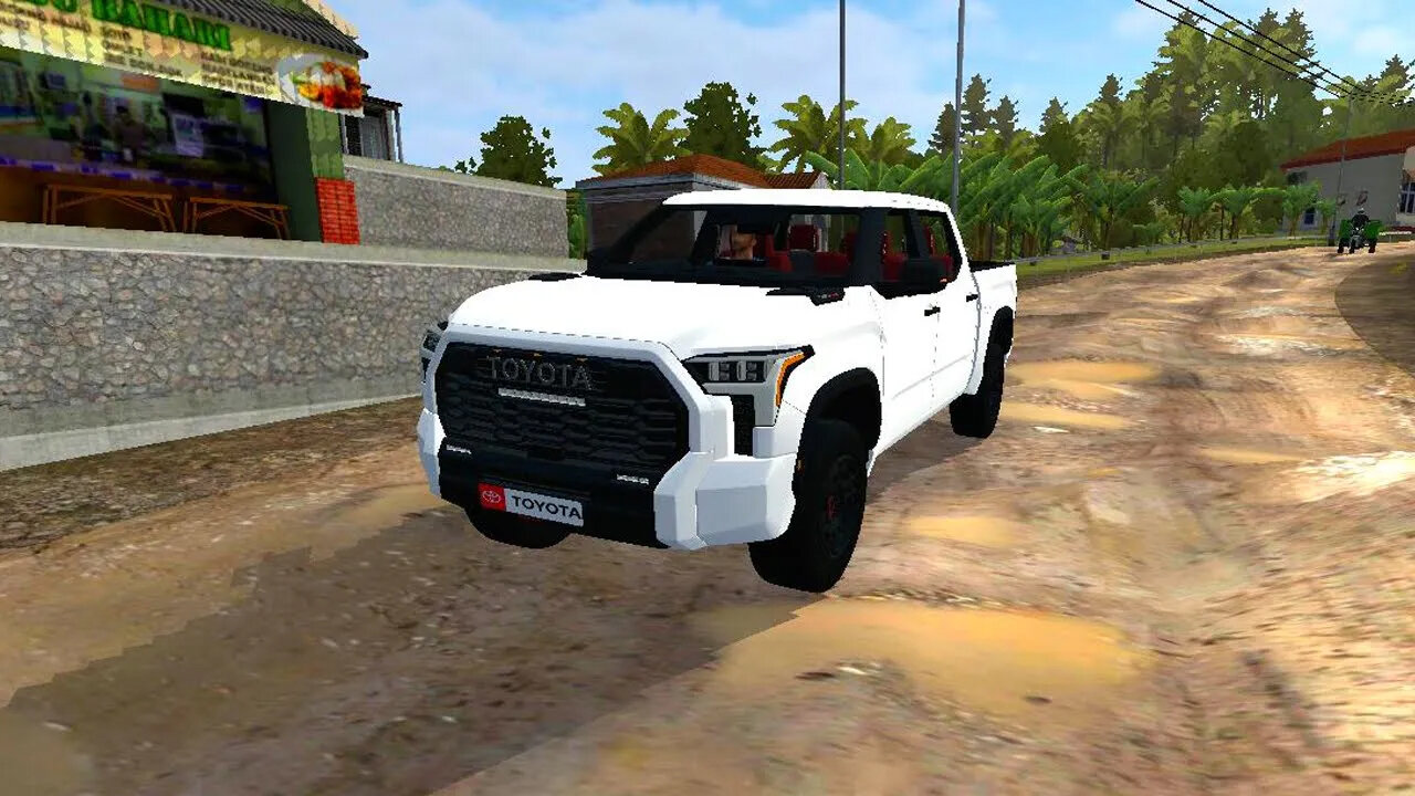 Bus Simulator Indonesia : All New Toyota Tundra 2023 OFF-ROAD MAP MOD Gameplay | MOD BUSSID