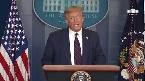 07/30/20: President Trump Holds a News Conference
