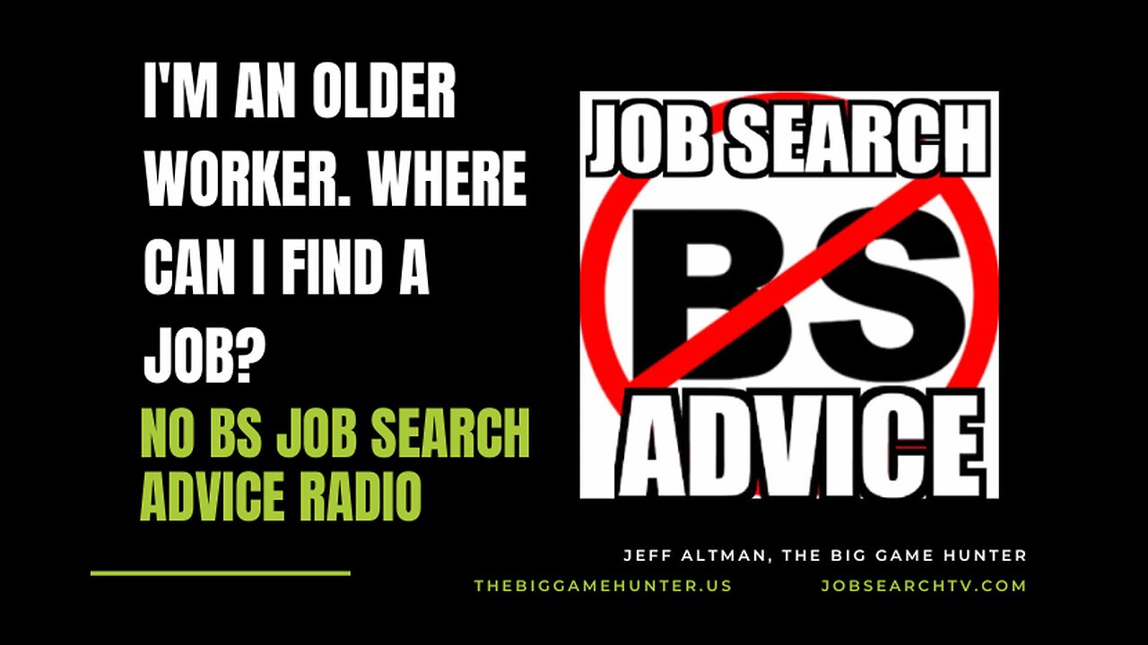 I'm An Older Worker. Where Can I Find a Job?