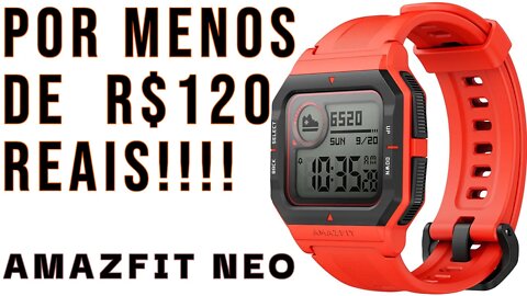 Amazfit Neo POR MENOS DE 120 REAIS!😲😲😲😲😲😲😲