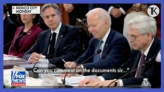 President Biden Ignores Questions on Classified Documents