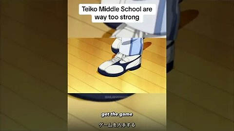 Teiko Middle School are way too strong 😨 #anime #kurokonobasket #fyp