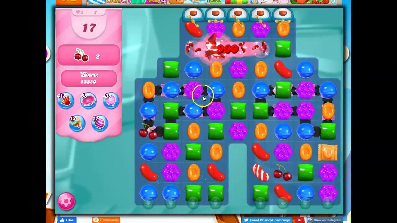 Winter Festival Level 2 Talkthrough for Candy Crush Saga