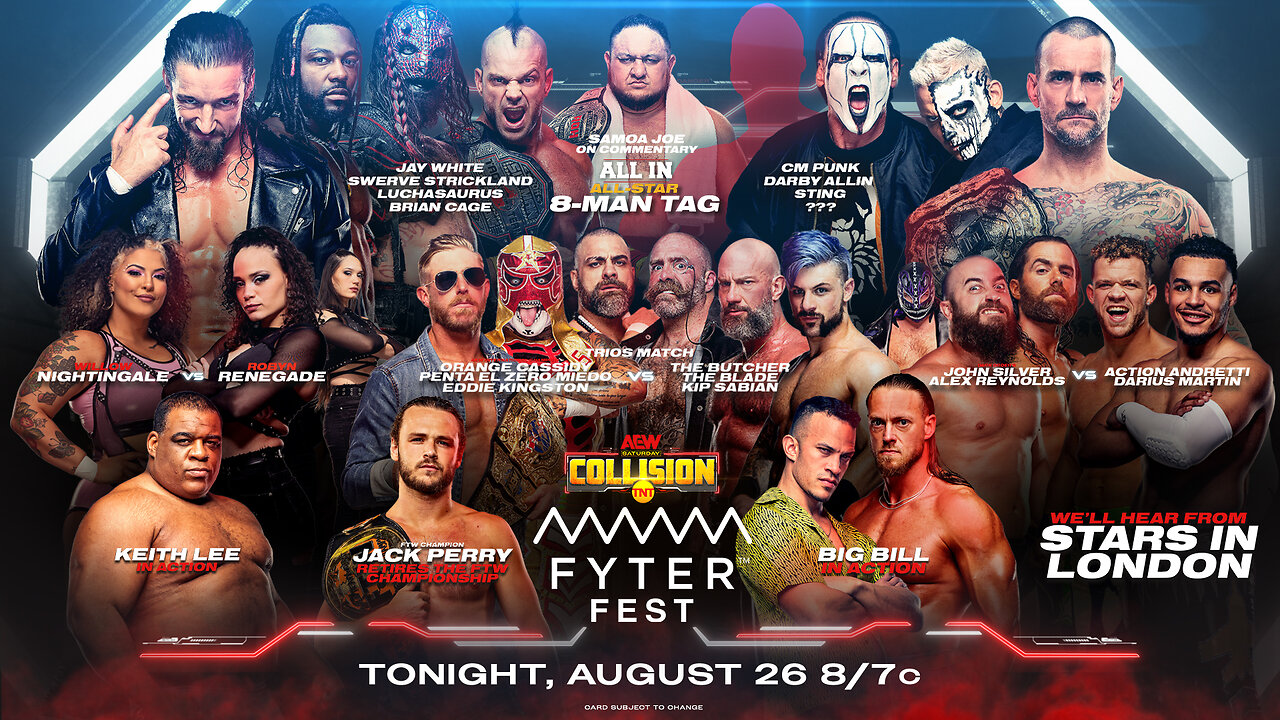 AEW Collision August 26th 2023 Watch Party/Review (with Guests) Road to All In