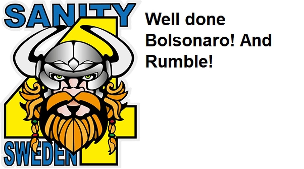 Bolsonaro not accepting the result! / Ben Shapiro should apologize / Rumble blocking France!
