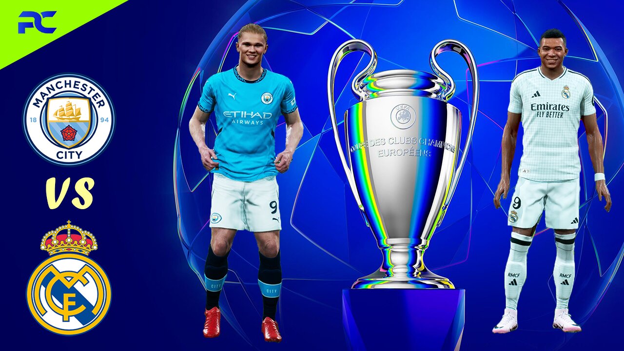 eFootball 2025 PC | Manchester City vs Real Madrid | UEFA Champions League | Phil Gaming OP