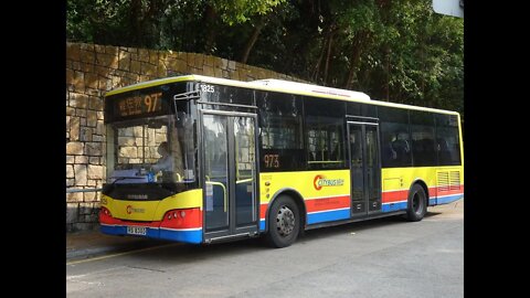 [西隧最南端]城巴1825行走973線往赤柱全程行車片段