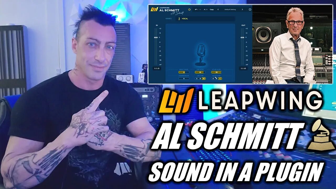 NEW💥 Leapwing Al Schmitt Plugin: Grammy Worthy Sound at Your Fingertips 🤯