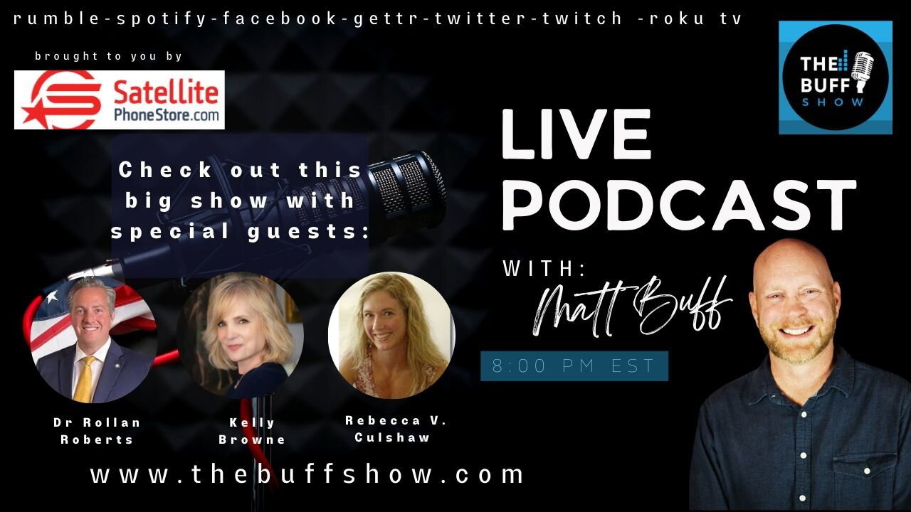 Presidential. LIVE Matt Buff Show 3-22-23