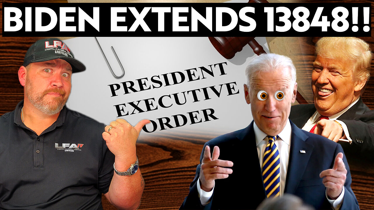 WHY BIDEN EXTENDS TRUMP E.O 13848! | LIVE FROM AMERICA 9.8.23 11am