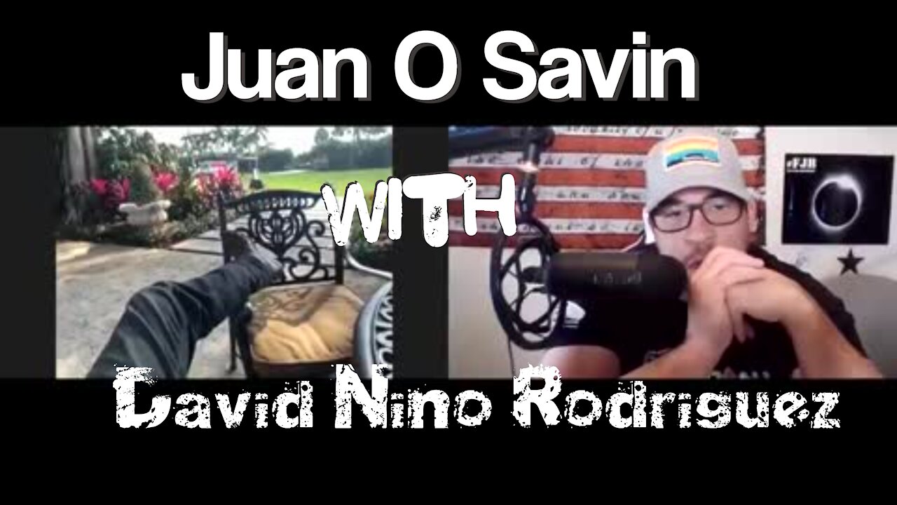 Juan O Savin with David Nino Rodriguez.